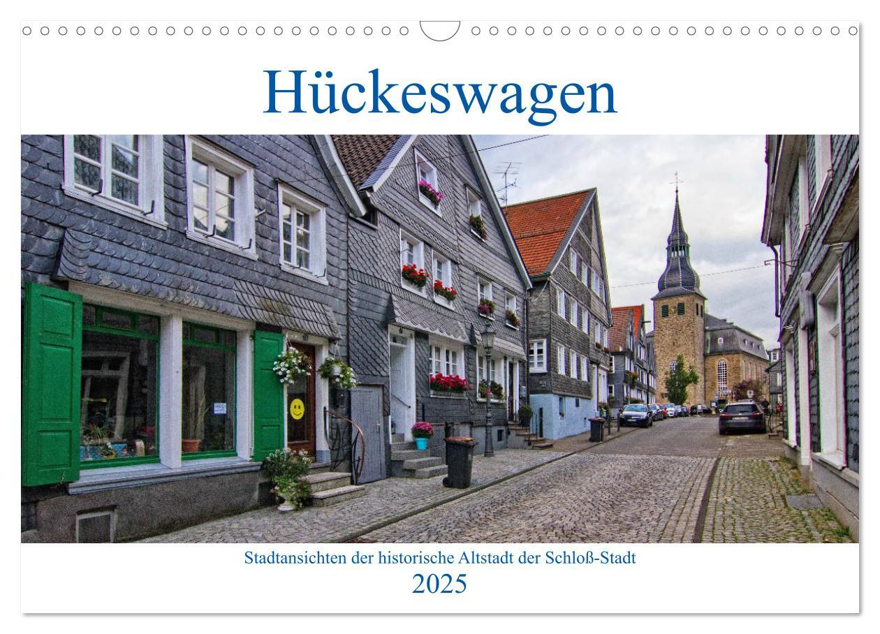 Cover: 9783435203567 | Stadtansichten Hückeswagen (Wandkalender 2025 DIN A3 quer),...