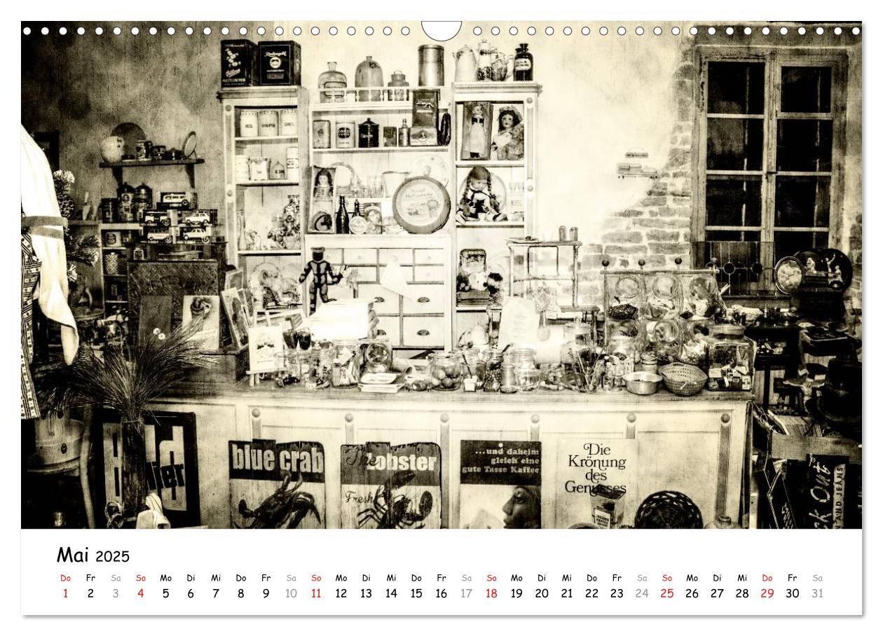 Bild: 9783435739172 | Retro (Wandkalender 2025 DIN A3 quer), CALVENDO Monatskalender | 2025