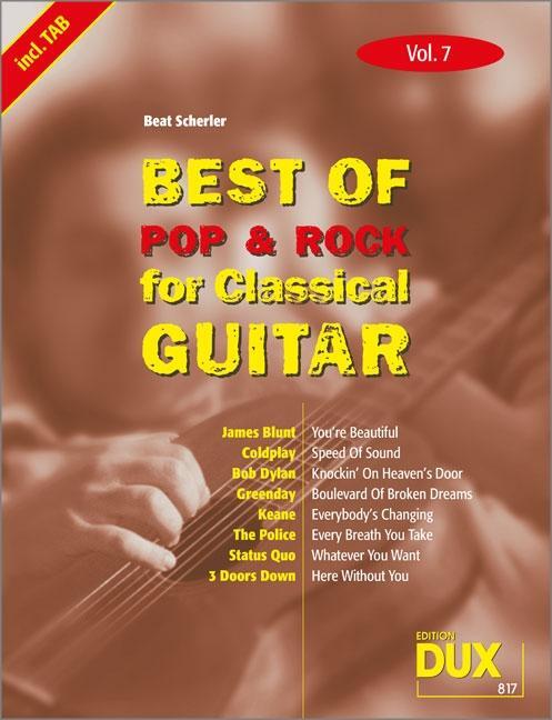 Cover: 9783934958586 | Best Of Pop &amp; Rock for Classical Guitar 7 | Beat Scherler | Broschüre