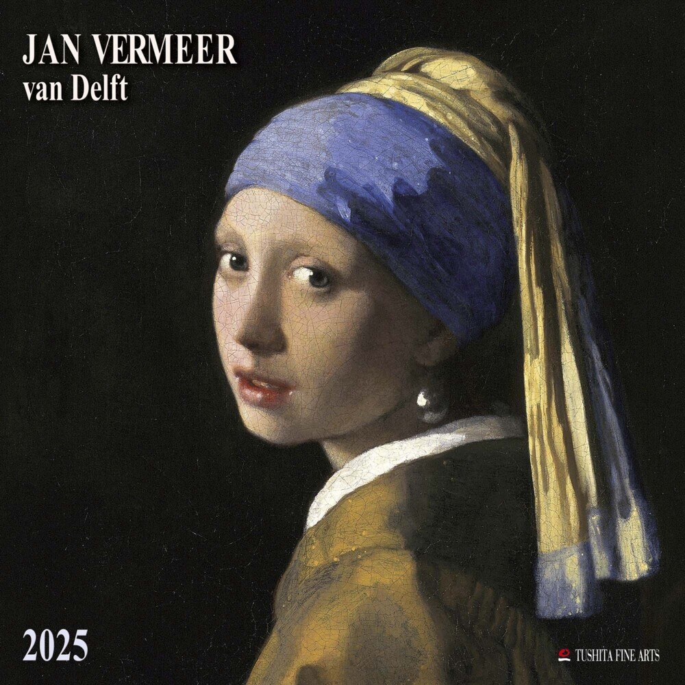 Cover: 9783959294447 | Jan Vermeer van Delft 2025 | Kalender 2025 | Kalender | Drahtheftung