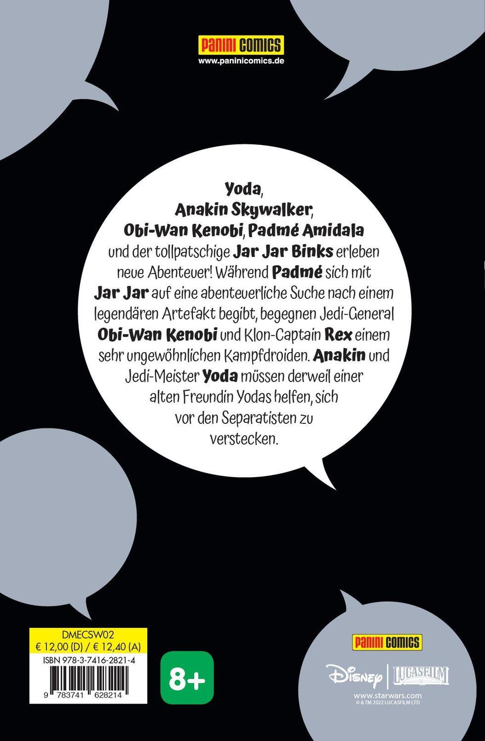 Rückseite: 9783741628214 | Mein erster Comic: Star Wars Abenteuer: Verteidigung der Republik