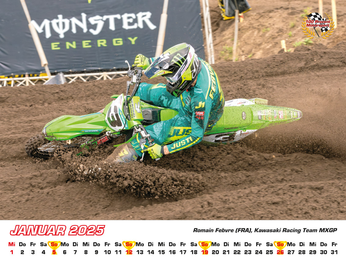 Bild: 9783948794682 | Motocross WM Kalender 2025 | Frank Pommer | Kalender | Deutsch | 2025