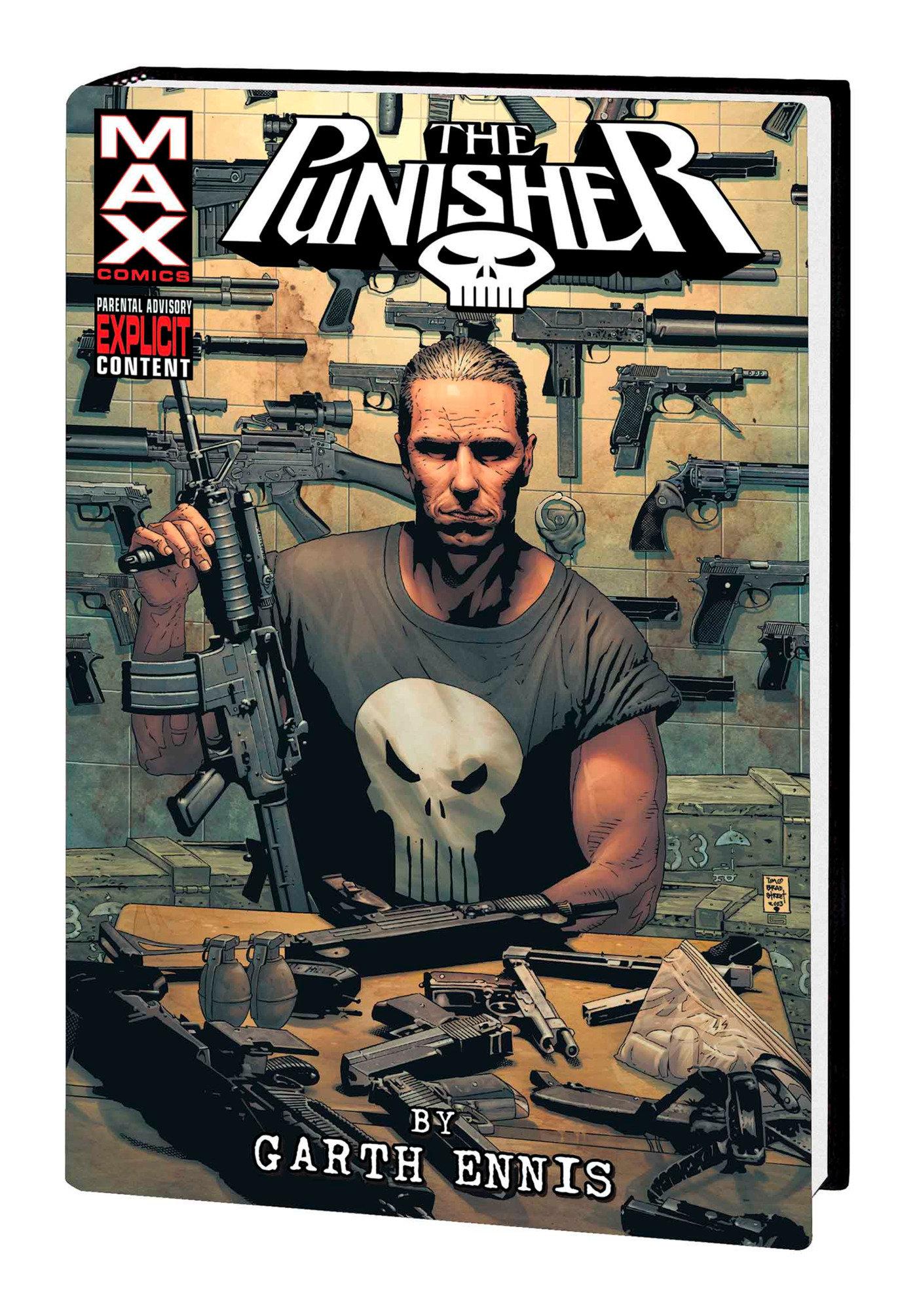 Cover: 9781302957711 | PUNISHER MAX BY GARTH ENNIS OMNIBUS VOL. 1 BRADSTREET COVER [NEW...