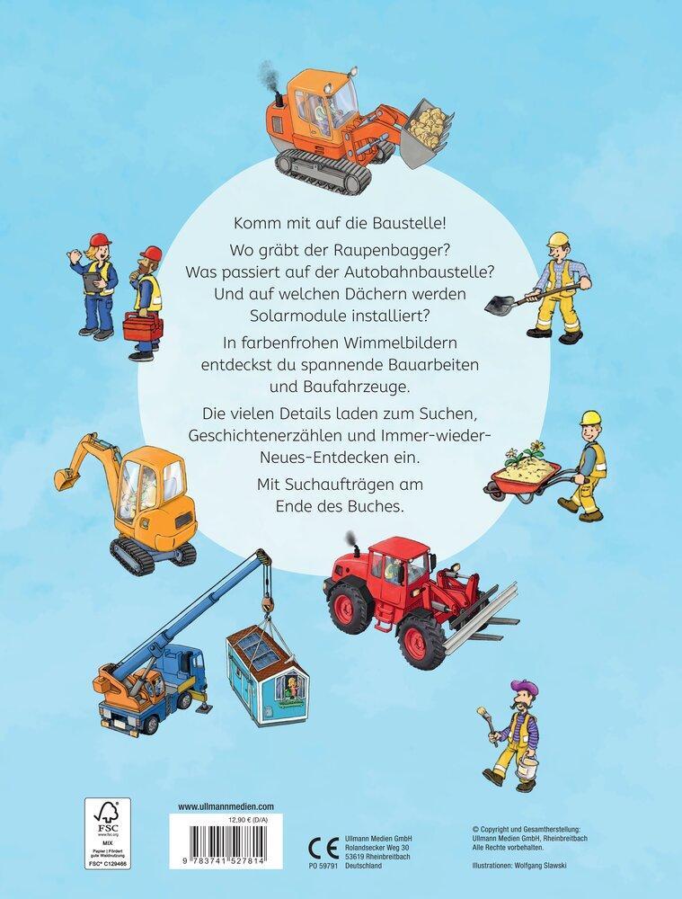 Rückseite: 9783741527814 | Mein großes Wimmelbuch Baustelle | Buch | 16 S. | Deutsch | 2024