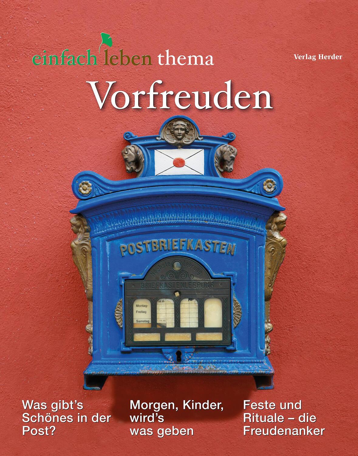 Cover: 9783451008917 | Vorfreuden | einfach leben Thema | Doris Bewernitz (u. a.) | Broschüre