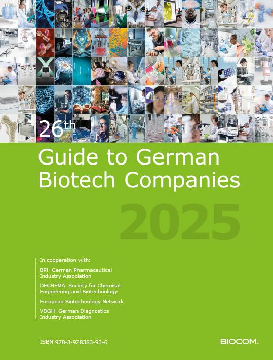 Cover: 9783928383936 | 26th Guide to German Biotech Companies | Andreas Mietzsch | Buch