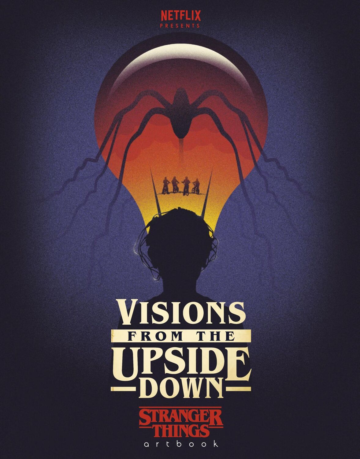 Cover: 9781529124439 | Visions from the Upside Down | A Stranger Things Art Book | Netflix