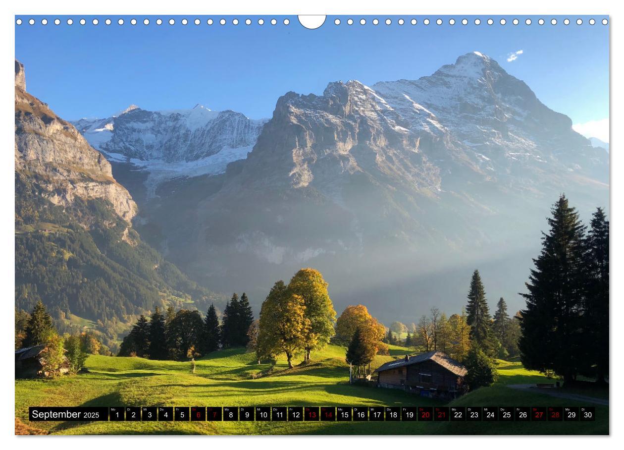 Bild: 9783383934407 | Grindelwald - Jungfrauregion Schweiz (Wandkalender 2025 DIN A3...