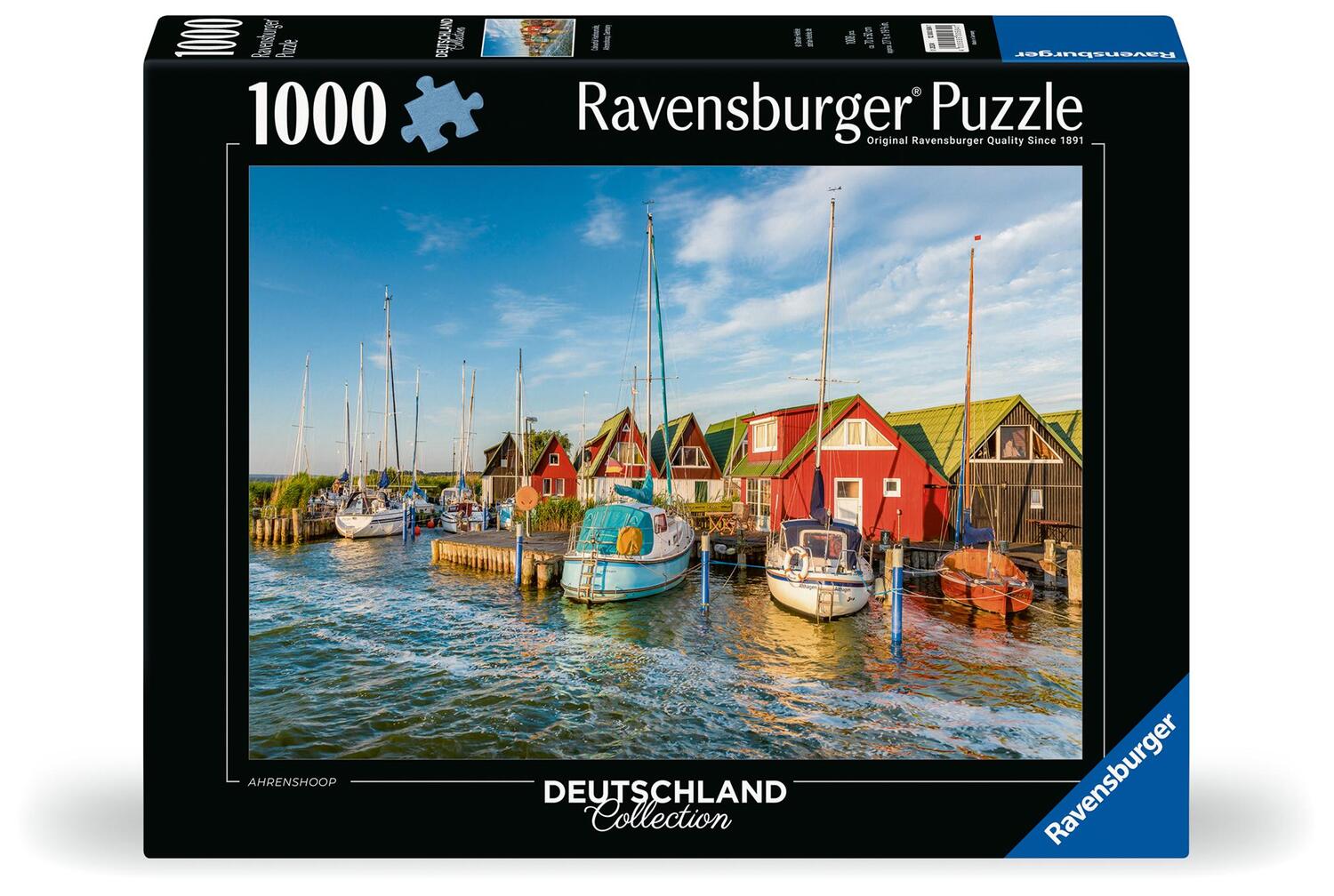 Cover: 4005555005841 | Ravensburger Puzzle - 12000584 Romantische Hafenwelt von Ahrenshoop...