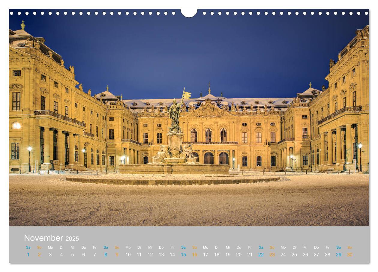 Bild: 9783435225132 | Würzburg - Stadt der Kirchen (Wandkalender 2025 DIN A3 quer),...