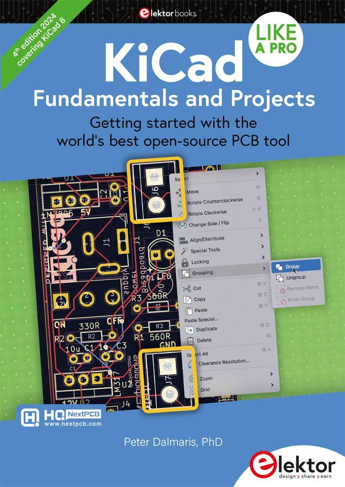 Cover: 9783895766268 | KiCad Like A Pro - Fundamentals and Projects | Peter Dalmaris | Buch