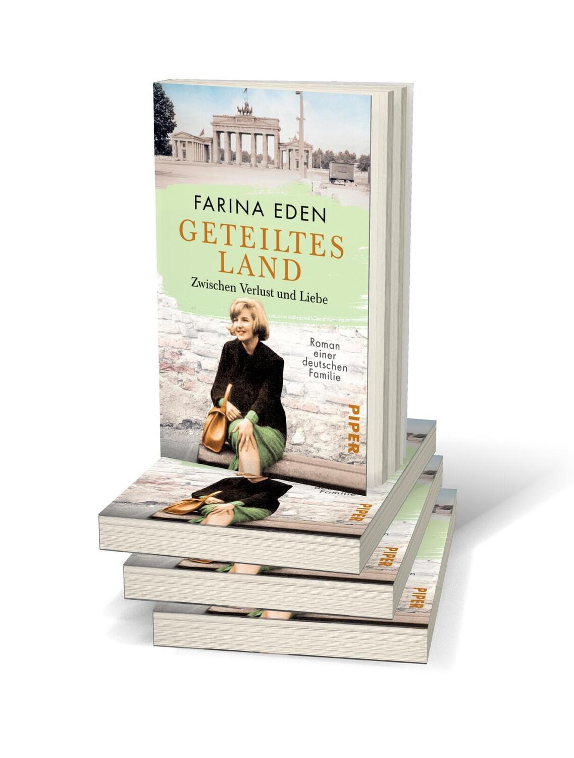 Bild: 9783492318723 | Geteiltes Land - Zwischen Verlust und Liebe | Farina Eden | Buch