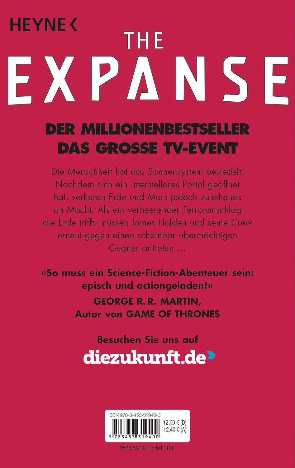 Bild: 9783453319400 | Nemesis-Spiele | Roman | James Corey | Taschenbuch | Expanse-Serie