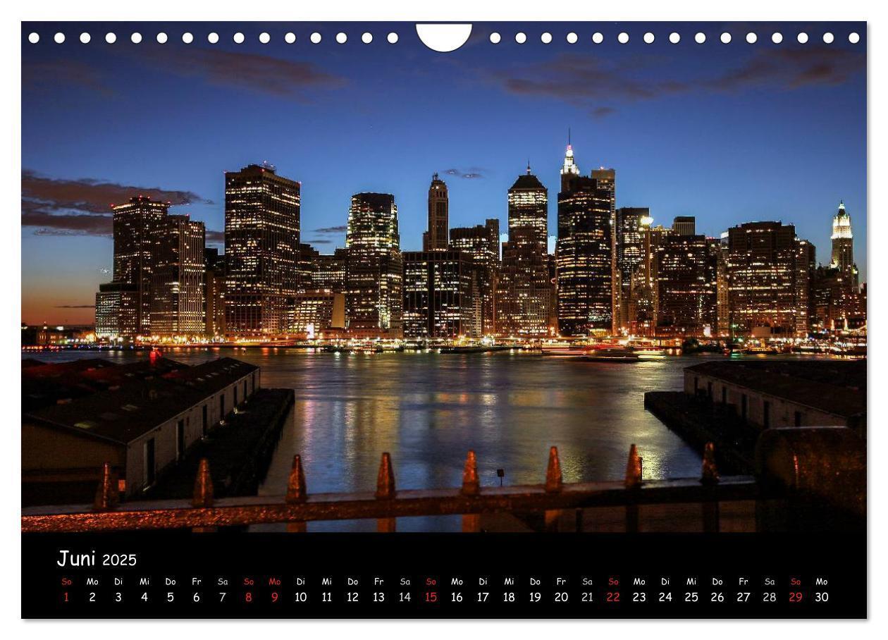 Bild: 9783435749331 | New York (Wandkalender 2025 DIN A4 quer), CALVENDO Monatskalender