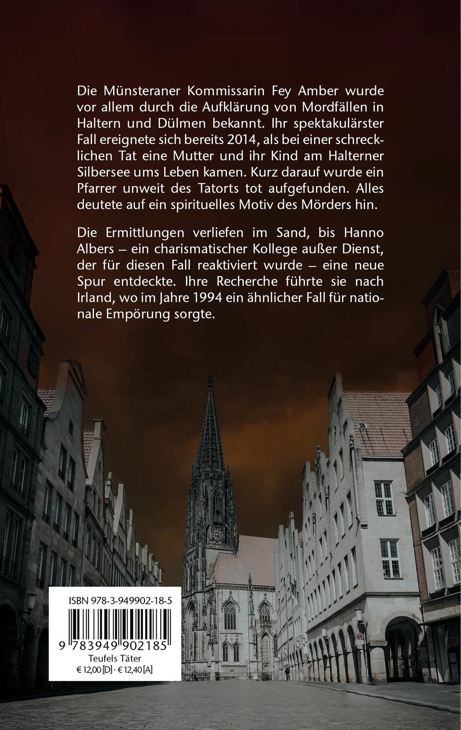 Rückseite: 9783949902185 | Teufels Täter | Der erste Fall von Fey Amber und Hanno Albers | Buch