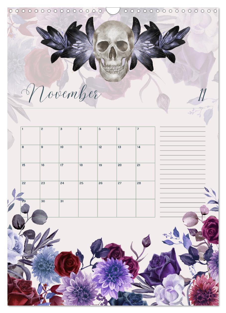 Bild: 9783457217023 | Dark Romance - Dunkle Blütenromantik für's ganze Jahr (Wandkalender...