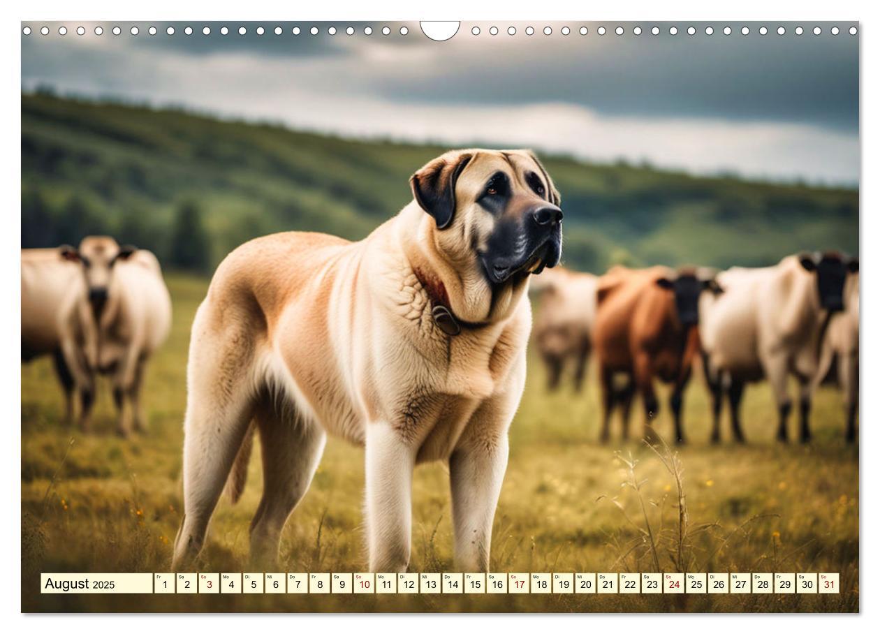 Bild: 9783457130704 | Kangal - der starke Herdenschutzhund (Wandkalender 2025 DIN A3...