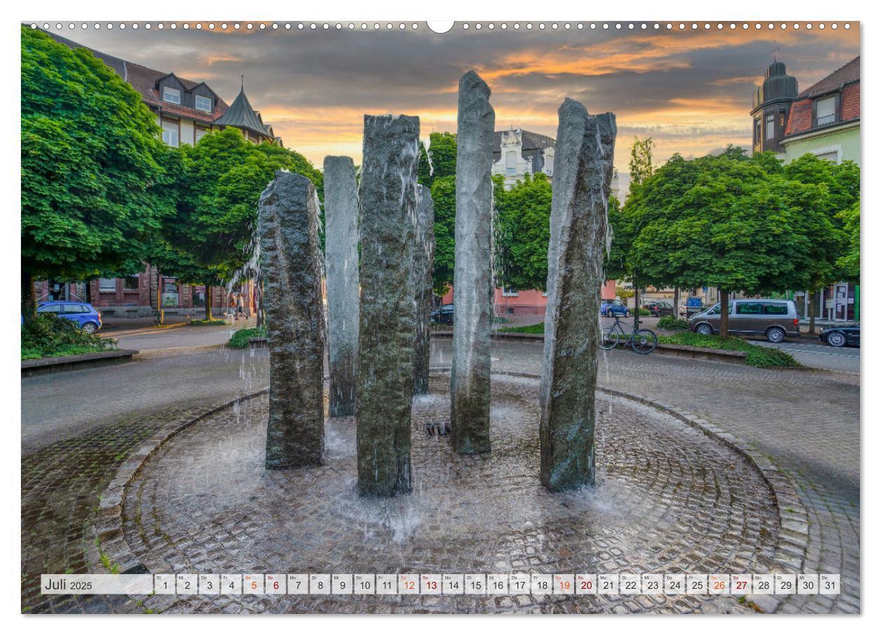 Bild: 9783383988677 | Offenburg Impressionen (Wandkalender 2025 DIN A2 quer), CALVENDO...