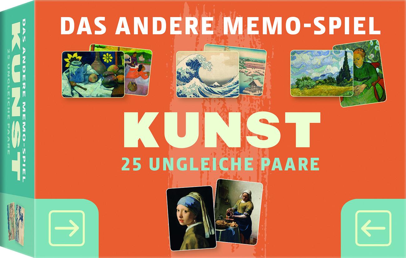 Cover: 9789463593199 | Kunst - Das andere Memo-Spiel | 25 ungleiche Paare | Spiel | 50 S.