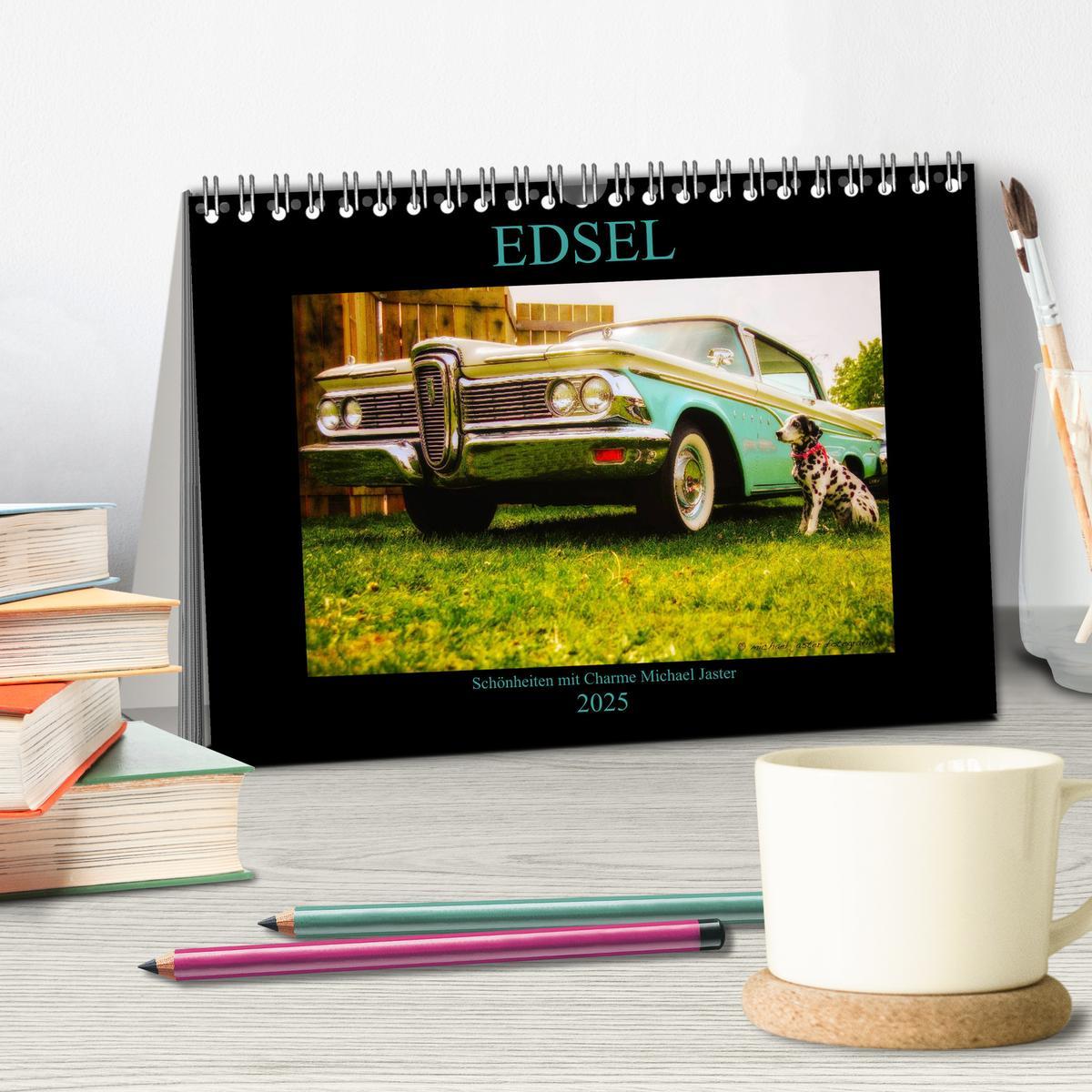 Bild: 9783435589685 | Edsel Schönheiten mit Charme (Tischkalender 2025 DIN A5 quer),...