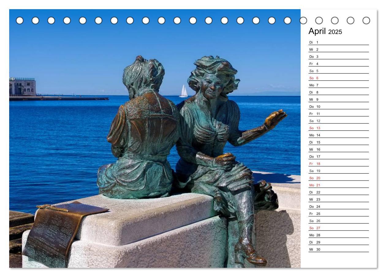 Bild: 9783435549221 | Triest - Habsburger Erbe und italienisches Flair (Tischkalender...