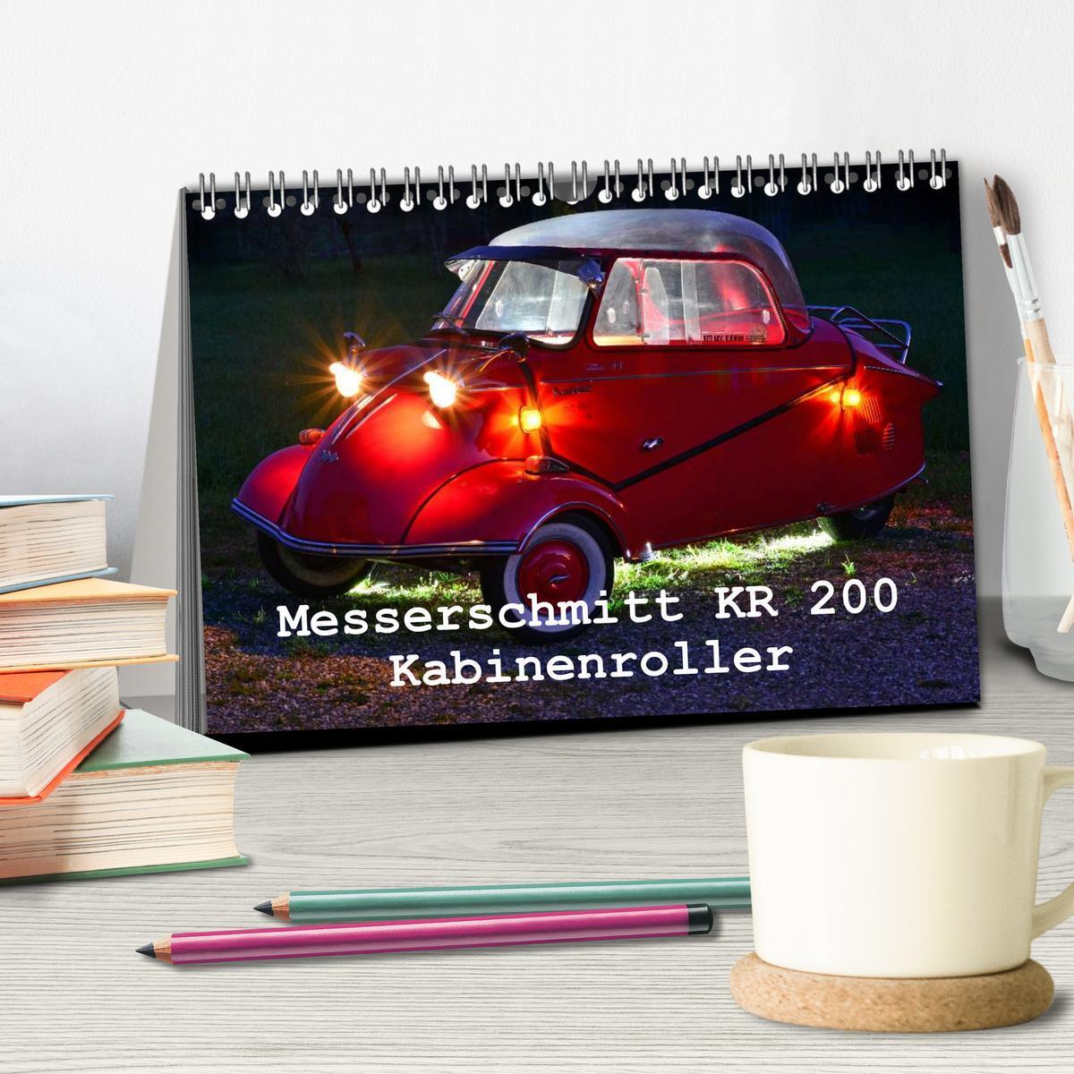 Bild: 9783435611805 | Messerschmitt KR 200 Kabinenroller (Tischkalender 2025 DIN A5...