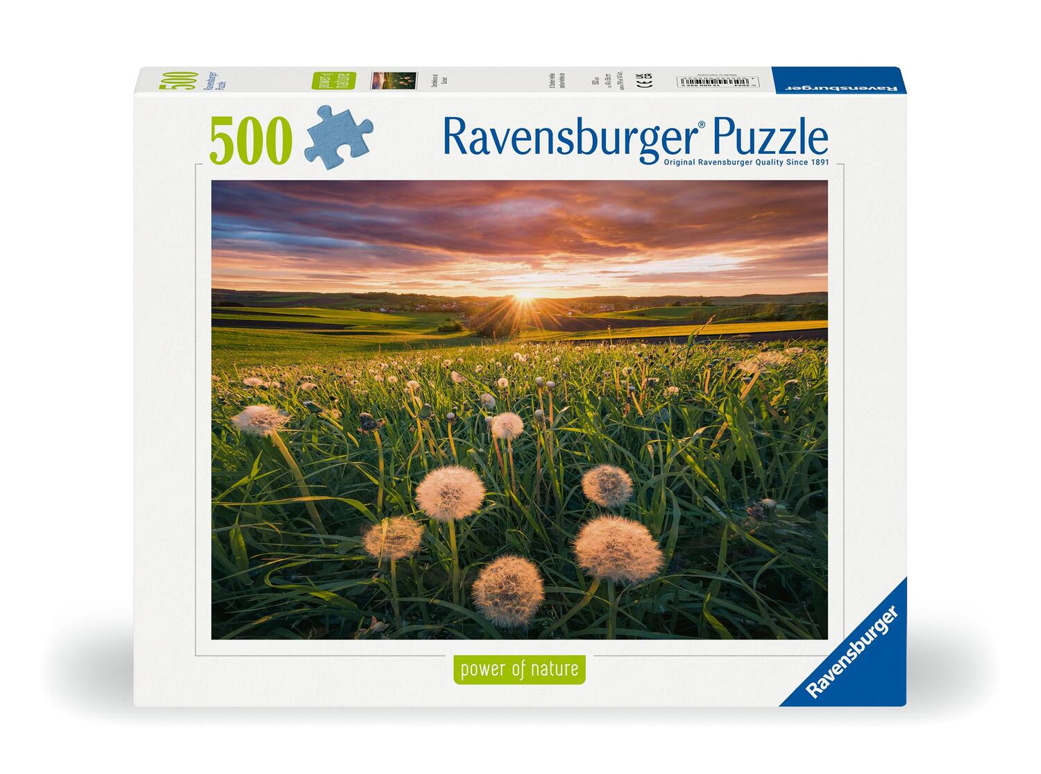 Cover: 4005555005926 | Ravensburger Puzzle - 12000592 Pusteblumen im Sonnenuntergang -...