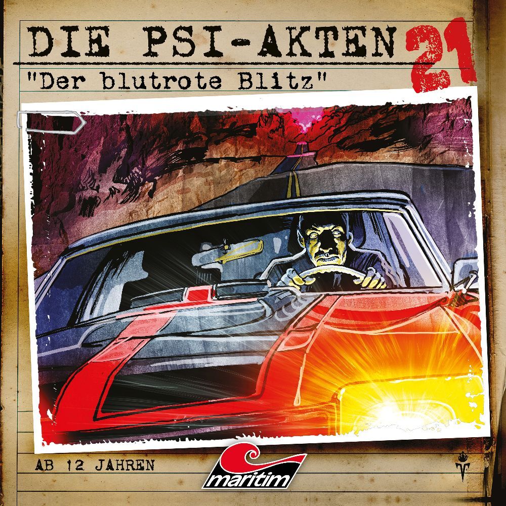 Cover: 9783962824891 | Die PSI-Akten - Der blutrote Blitz, 1 Audio-CD | Jörg Pintsch (u. a.)