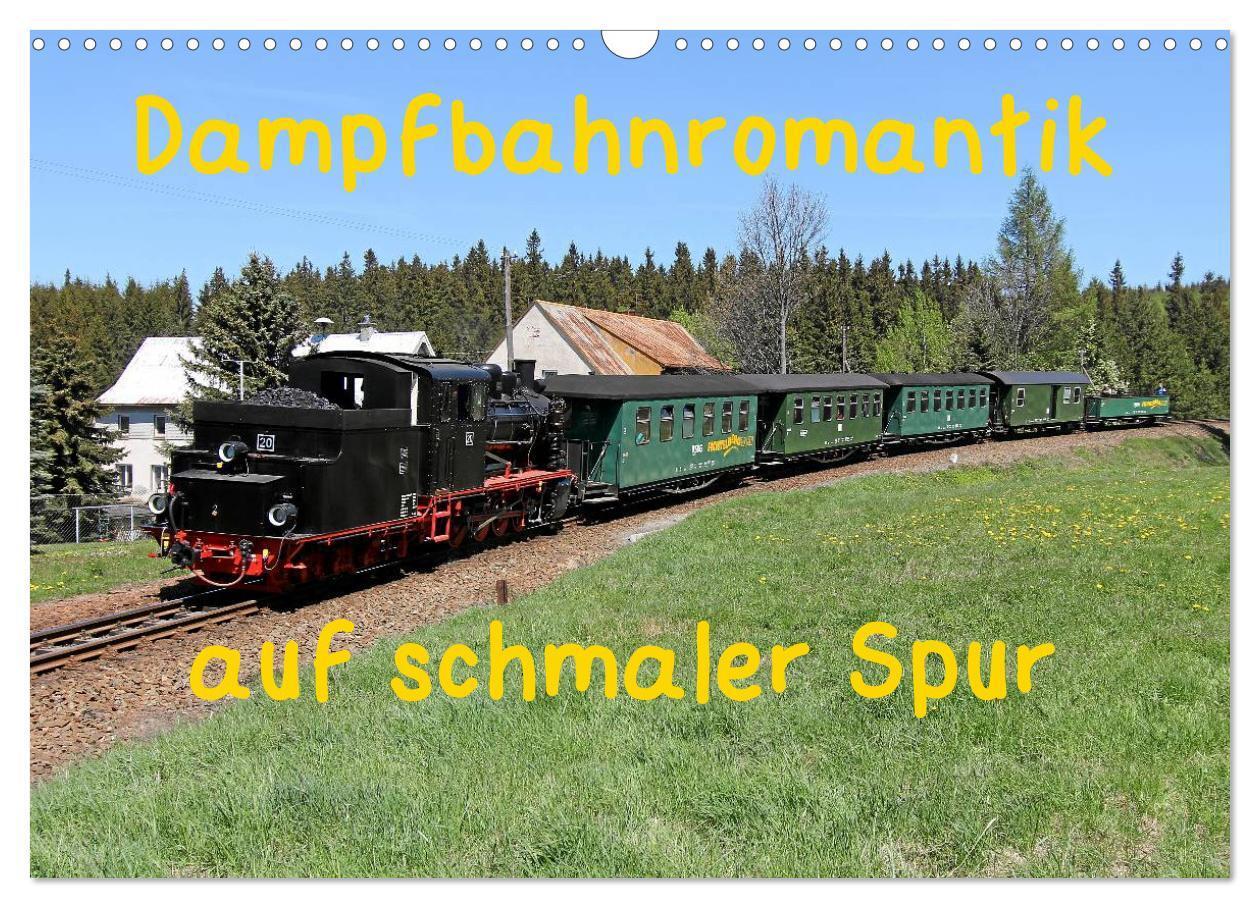 Cover: 9783435811649 | Dampfbahnromantik auf schmaler Spur (Wandkalender 2025 DIN A3...