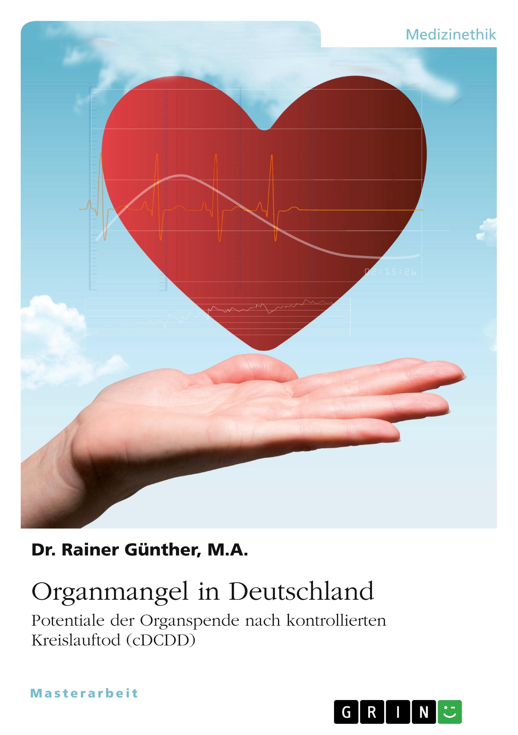 Cover: 9783389071793 | Organmangel in Deutschland. Potenziale der kontrollierten...