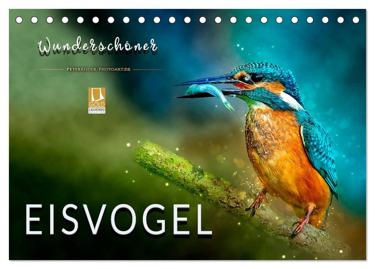 Cover: 9783435332618 | Wunderschöner Eisvogel (Tischkalender 2025 DIN A5 quer), CALVENDO...