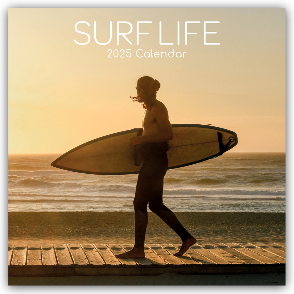 Cover: 9781835362150 | Surf Life - Surfen - Surfing 2025 - 16-Monatskalender | Ltd | Kalender