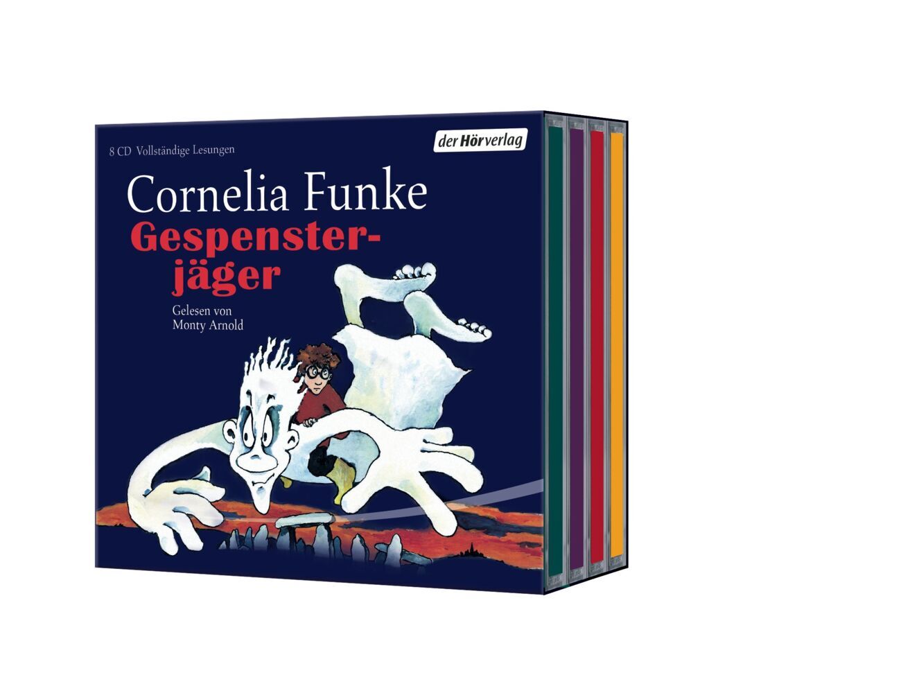 Bild: 9783867179829 | Die Gespensterjäger-Box, 8 Audio-CD | Cornelia Funke | Audio-CD | 2013