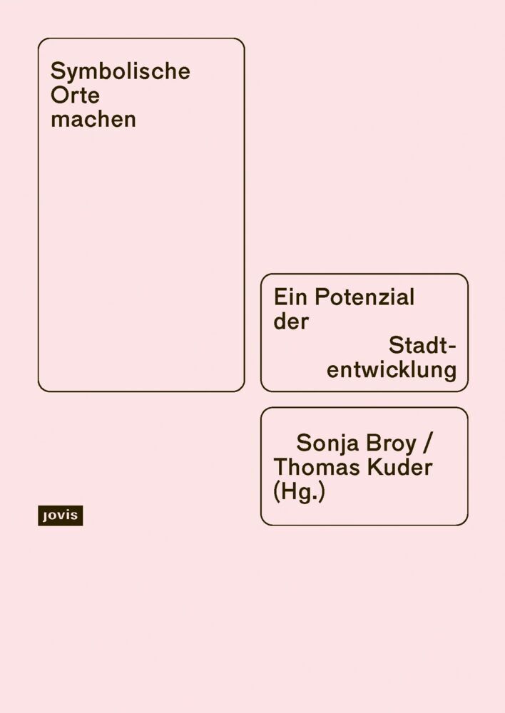 Cover: 9783986120399 | Symbolische Orte machen | Ein Potenzial der Stadtentwicklung | Buch