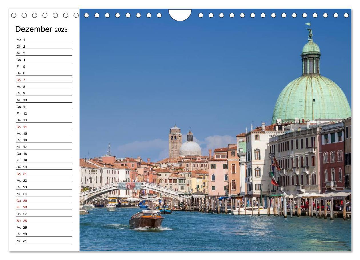 Bild: 9783435509195 | VENEDIG Eine Tour auf dem Canal Grande (Wandkalender 2025 DIN A4...