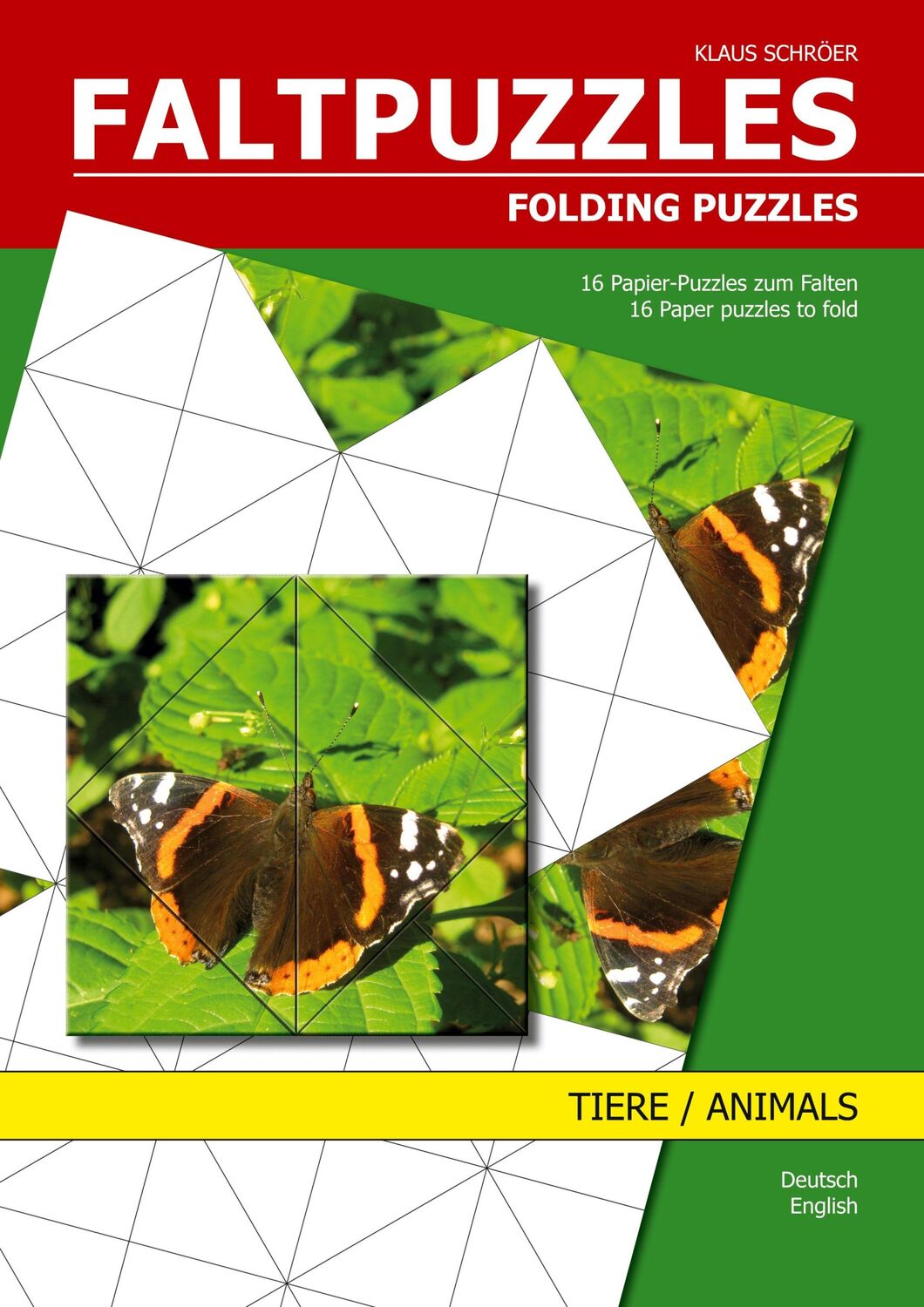 Cover: 9783751993777 | Faltpuzzles Tiere | Folding Puzzles Animals | Klaus Schröer | Buch