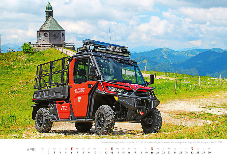 Bild: 9783966648165 | Feuerwehr Kalender 2025 Wandkalender | Hans-Joachim Profeld | Kalender