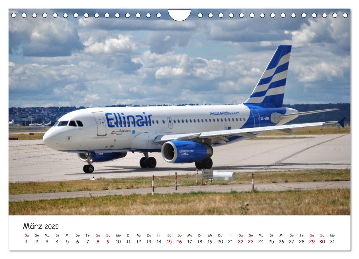 Bild: 9783435101061 | Besondere Flugzeugtypen (Wandkalender 2025 DIN A4 quer), CALVENDO...