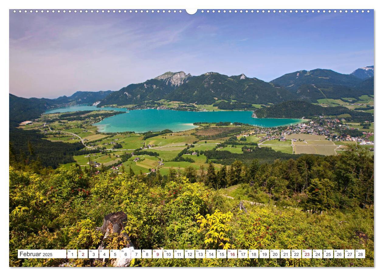 Bild: 9783435385591 | Der schöne Wolfgangsee im Salzkammergut (Wandkalender 2025 DIN A2...