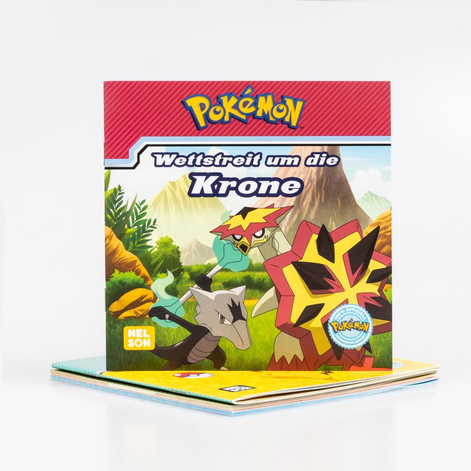 Bild: 9783845124438 | 4er-Set Maxi-Mini 39: Pokémon | Box | Nelson Maxi-Mini | 24 S. | 2023