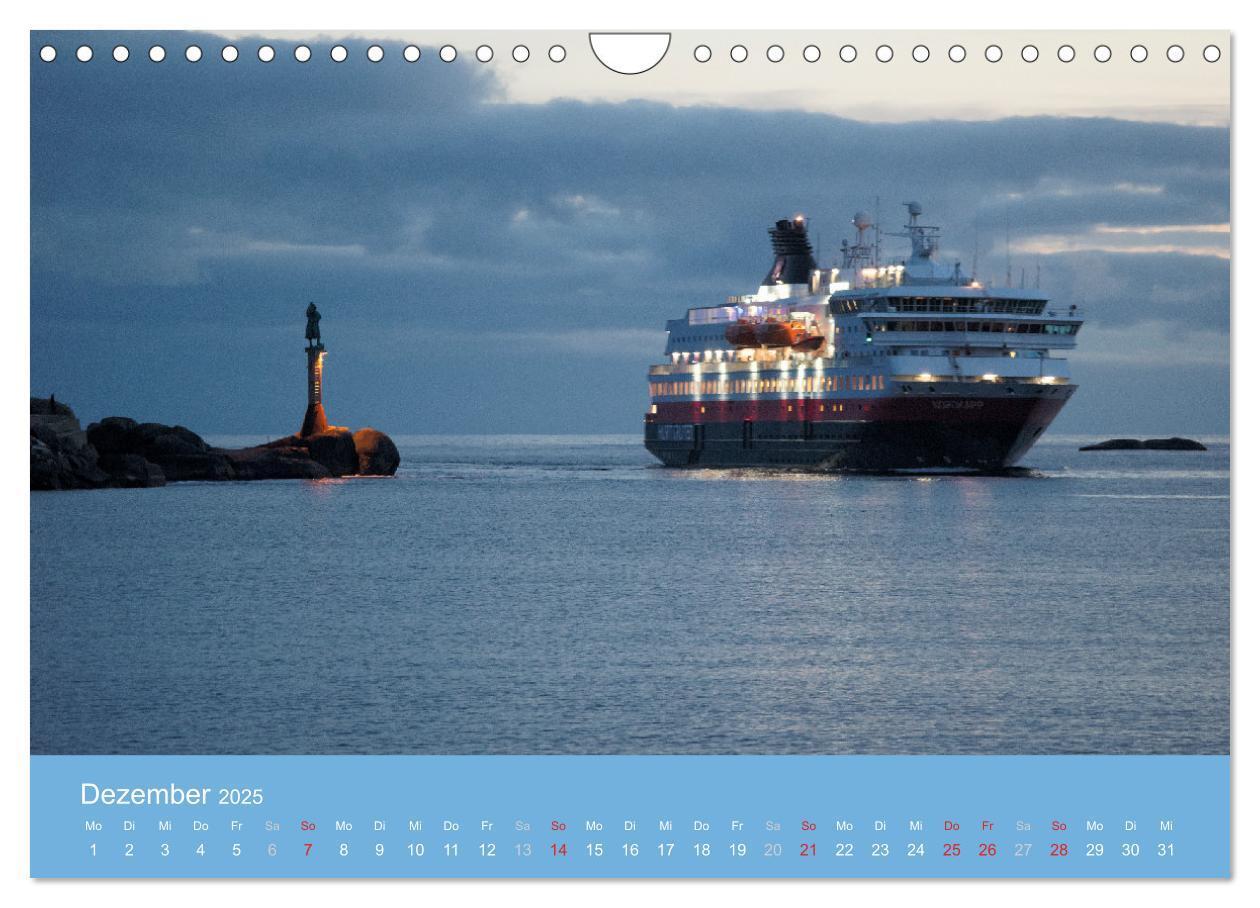 Bild: 9783435751754 | Leuchtfeuer der norwegischen Küste (Wandkalender 2025 DIN A4 quer),...