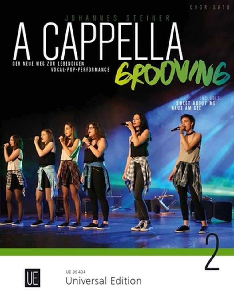 Cover: 9790008088278 | A Cappella Grooving 2 | Johannes Steiner | Klavierauszug | Deutsch