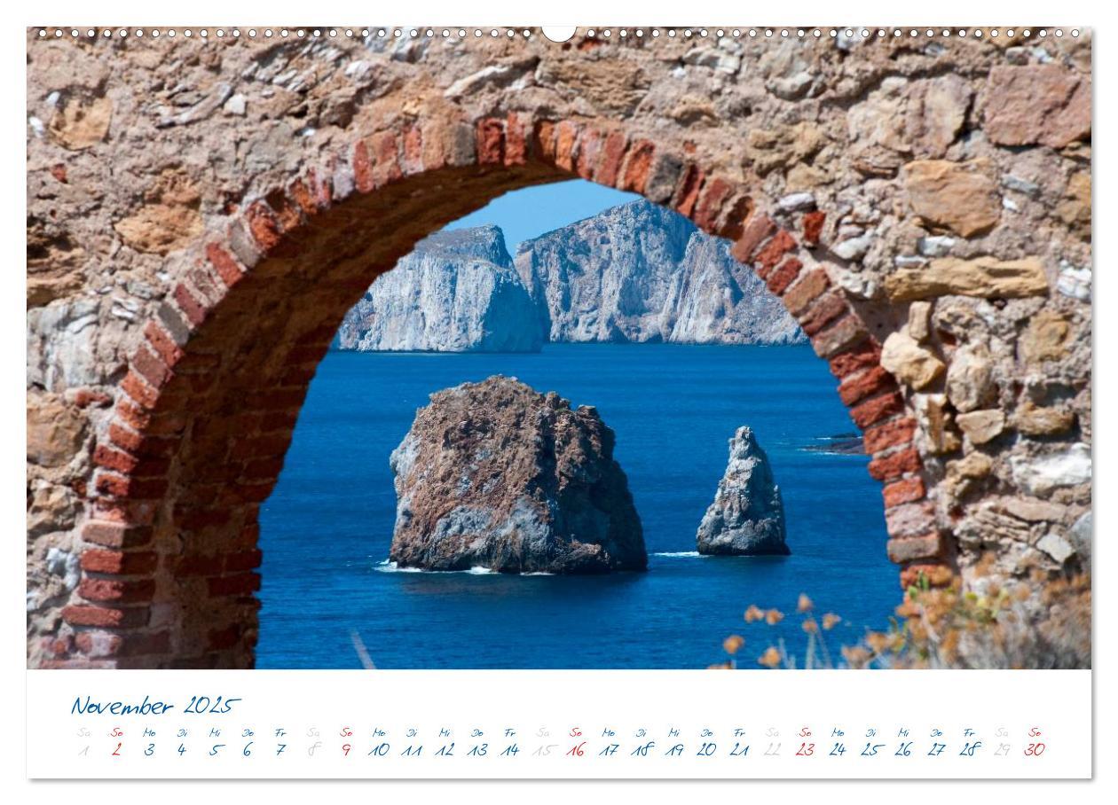 Bild: 9783435738731 | Sardinien (Wandkalender 2025 DIN A2 quer), CALVENDO Monatskalender