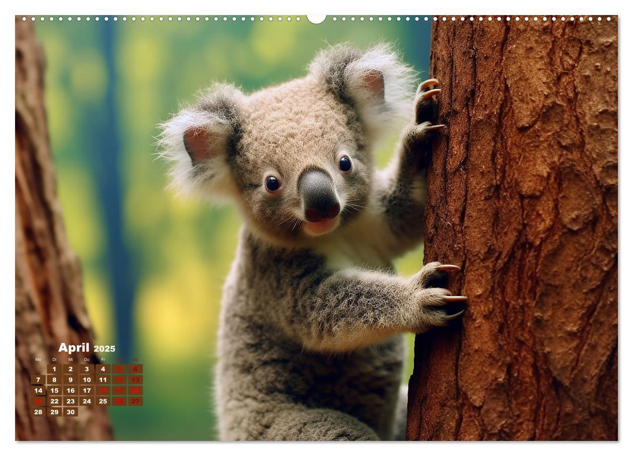 Bild: 9783383891076 | Quer durch die Tierwelt der Erde (Wandkalender 2025 DIN A2 quer),...