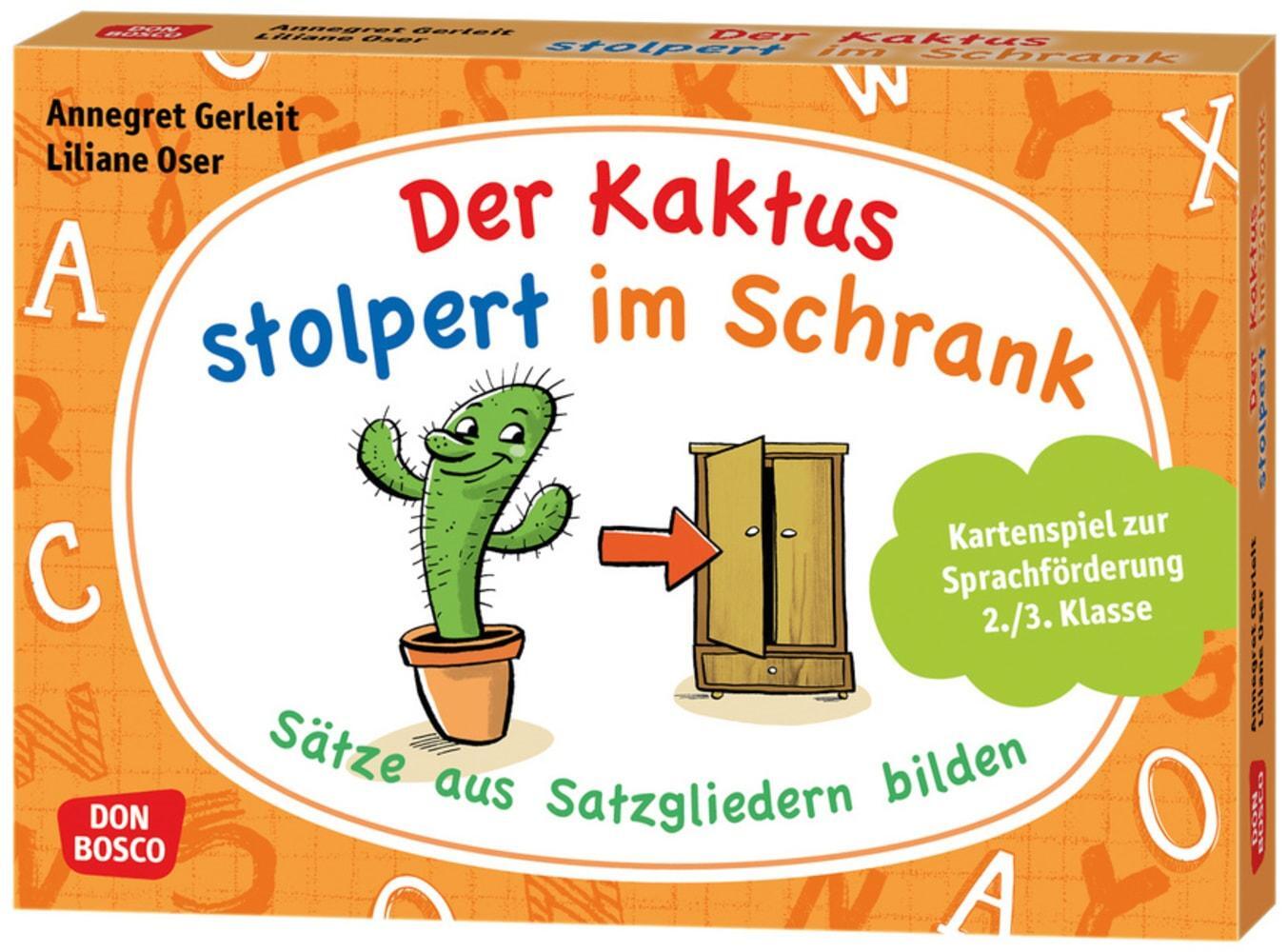 Cover: 4260694920701 | Der Kaktus stolpert im Schrank. Sätze aus Satzgliedern bilden | Box