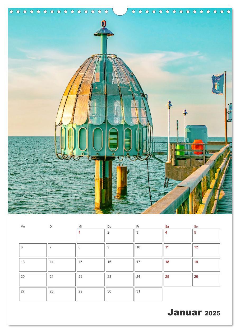 Bild: 9783435918232 | Usedom - Terminplaner (Wandkalender 2025 DIN A3 hoch), CALVENDO...