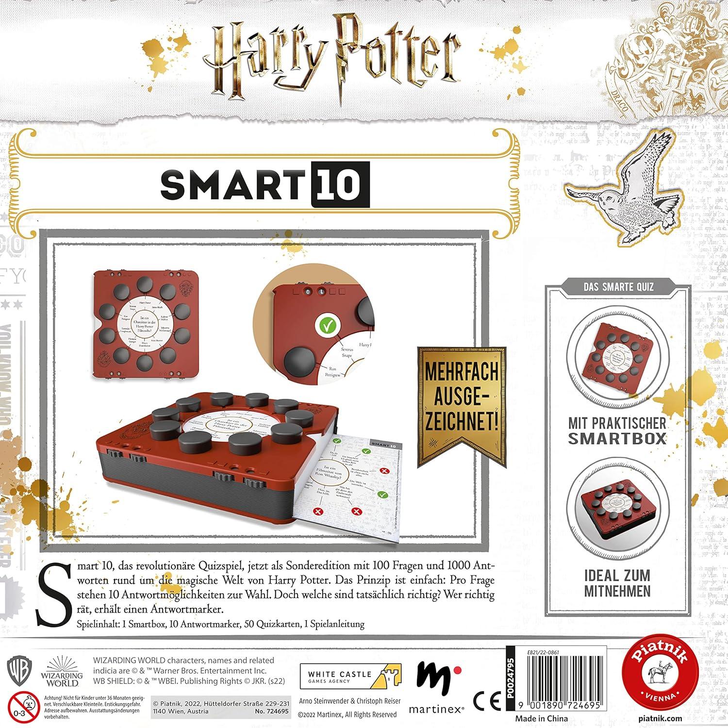 Bild: 9001890724695 | Smart 10 - Harry Potter | Ein Muss für alle Fans ! | Spiel | 7246