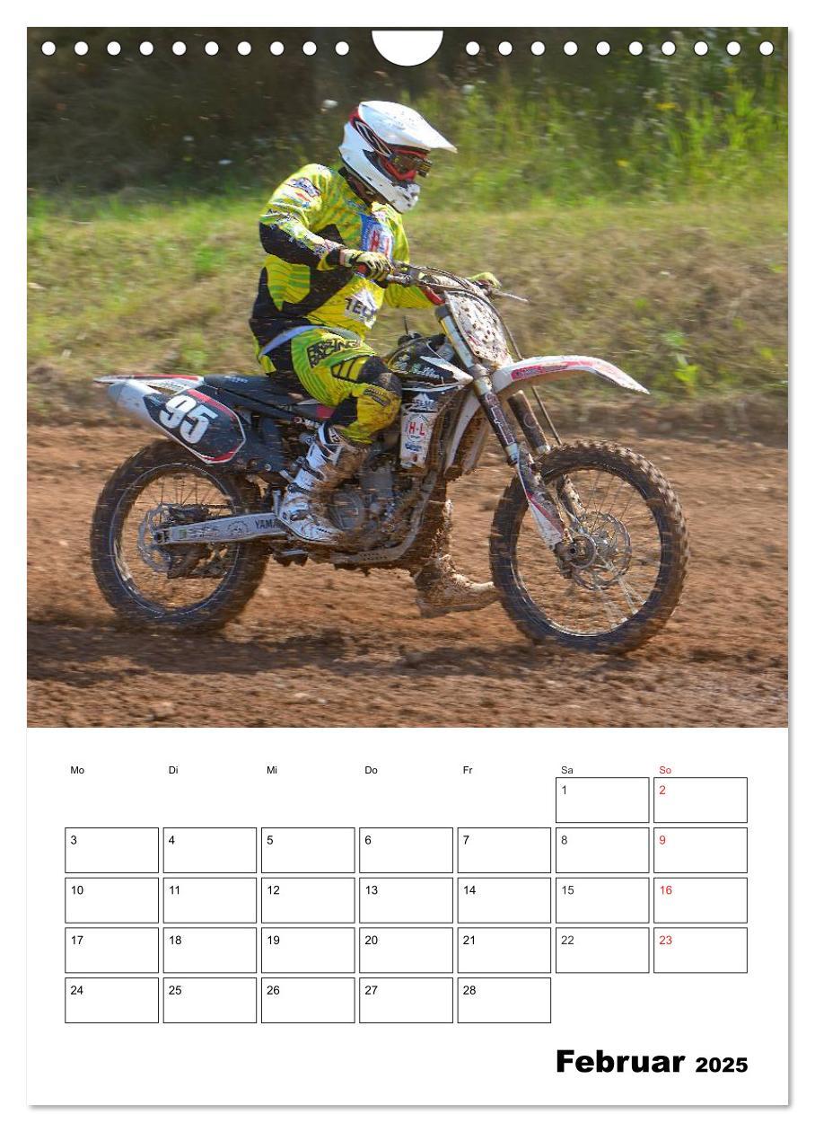 Bild: 9783457079751 | Motocross Terminplaner (Wandkalender 2025 DIN A4 hoch), CALVENDO...