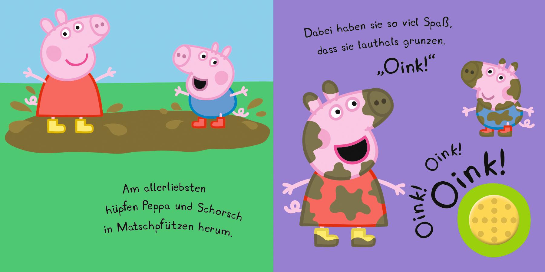 Bild: 9783833236921 | Peppa Pig: Oink! Oink! Hör mal, wer da grunzt! | Panini | Buch | 12 S.