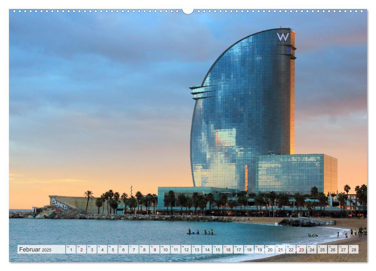 Bild: 9783383847806 | BARCELONA - Metropole am Mittelmeer (Wandkalender 2025 DIN A2...